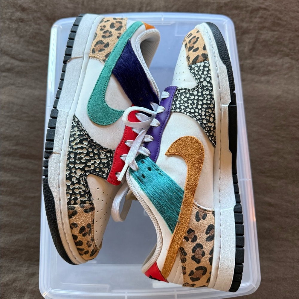 Women's Nike Dunk Low SE "Safari Mix" (NO OG BOX)